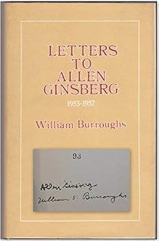 Hardcover Letters to Allen Ginsberg, 1953-1957 Book