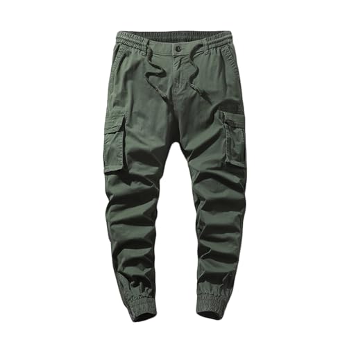 Cargo Pants for Men Stretch Casual Athletic Cotton Tactical Pants