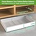 ANTOWIN 1-Pack Expandable Pull Out Cabinet Organizer 21