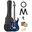 Left-Handed - Transparent Blue Burst