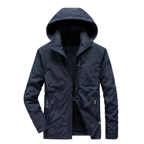 Veste coupe-vent à capuche idéale pour vos balades d'automne et trajets citadins