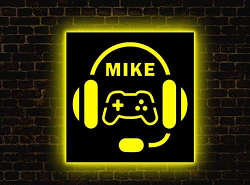 Custom Gamer Led Sign, Gaming Decor Led, Gamer Room Led, Playstation Led Sign, Playstation Led Light, Personalization Playstation Led Neon Sign #TOP2