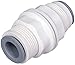 Dixon 1/4" Tube OD, Polyamide, Tube to Tube Bulkhead Union (63165600WP2)