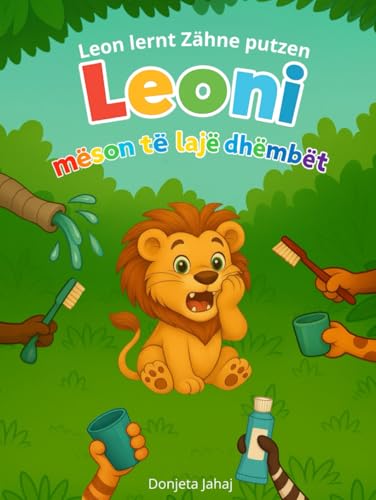 Leoni mëson të lajë dhëmbët