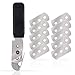 Ehdis Taglierino Coltello Cutter Professionale con 10Pz Lame di Ricambio, per Auto Window Tint Wrap Pellicola Wrapping, Pellicola dell'involucro del Vinile, Carta da Regalo, Carta da Parati