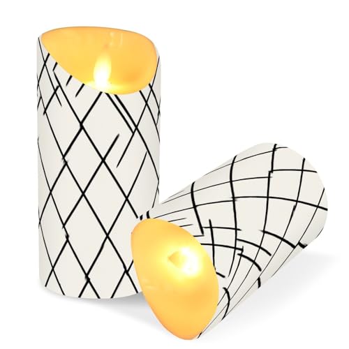 Bougies LED cire vacillante pour une décoration de table sans risque - 3