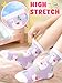 BliBliTaTa Girls Kids Socks Crew Socks 5 Pack Youth Cute Novelty Fun Cotton Seamless Toe Breathable Fashion for 2-4,4-6,6-8,8-10,10-12,12-14 Years Old X-Small Castles Butterflies Girls Ducks Alpacas