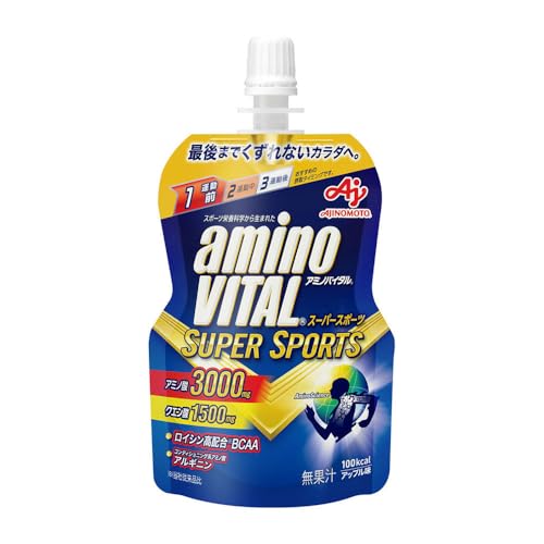 味の素 「アミノバイタル®」ゼリードリンク SUPER SPORTS 100g×12個 [翌月中旬より順次出荷]