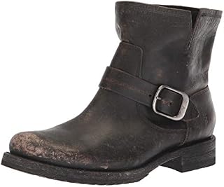 FRYE Women's Veronica Bootie Boot, Black, 8 M US
