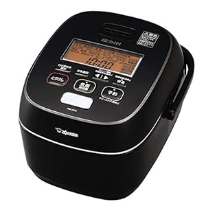 Zojirushi pressure IH rice cooker (5.5 cups) black ZOJIRUSHI extreme cooking NW-JU10-BA