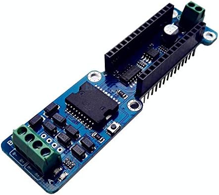 Nano-L298P 4A Dual Channel Full H-Bridge Motor Driver Shield Board 5-12V PWM Speed DC Stepper Driving Module for Arduino UNO R3