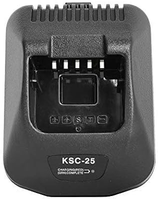 KSC-25 Charger Base for TK-2140 TK-3140 TK-2160 TK-3160 TK-3170 KNB-57L KNB-55L KNB-56N KNB-26N KNB-24L KNB-35L KNB-40LC Two Way Radio Without Adapter