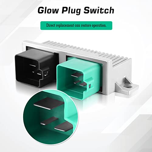 Ewlsac Glow Plug Control Module Switch And Glow Plug Harness With 8 Pcs Glow Plugs For Ford E350 F250 F350 F450 F550 Super Duty E350 Club Wagon E450 Super Duty Excursion Yc3Z-12B533-Aa 5C3Z-12A690-A #TOP6