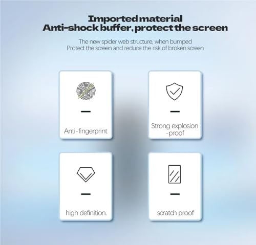 Película Protetora Hydrogel Compatível Smartwatch Mibro GS PRO