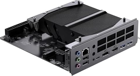 MINISFORUM BD775i SE Płyta główna Mini-ITX, AMD Ryzen 7 7745HX (8C/16T, do 5,1 GHz), PCIe 5.0 x16, Podwójne M.2 PCIe 4.0, DDR5, Potrójny wyświetlacz (HDMI/DP/USB-C), LAN 2,5 GbE