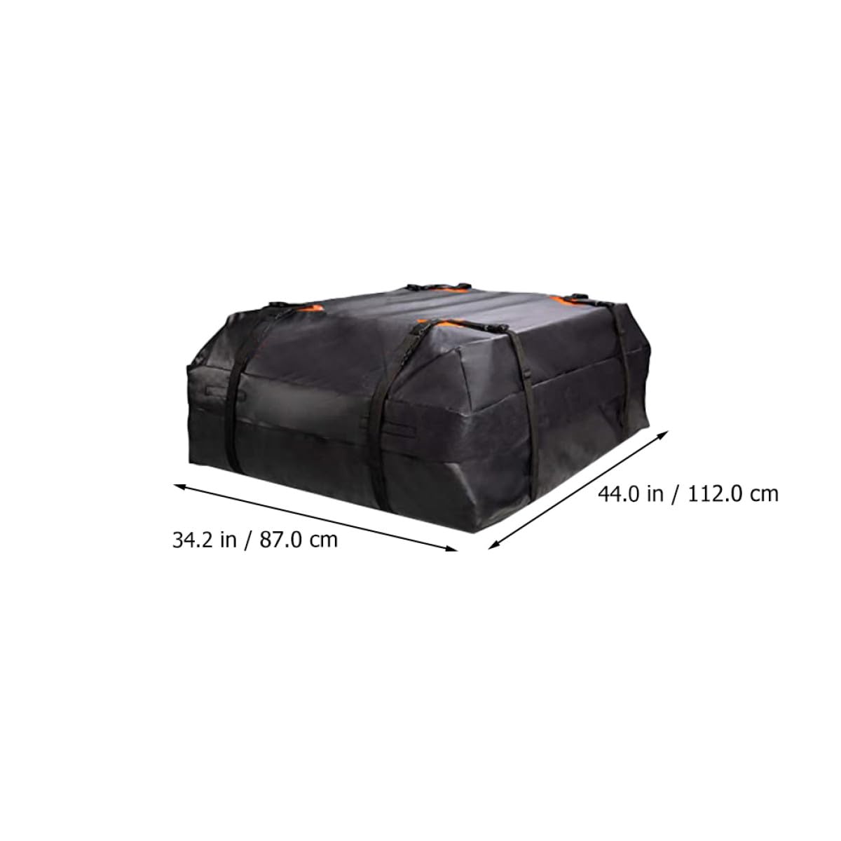 Autodachtasche aus Oxford Gewebe Verschleißfest und Einfach zu Verstauen Dachgepäcktasche für Fahrzeuge für Camping und Reisen