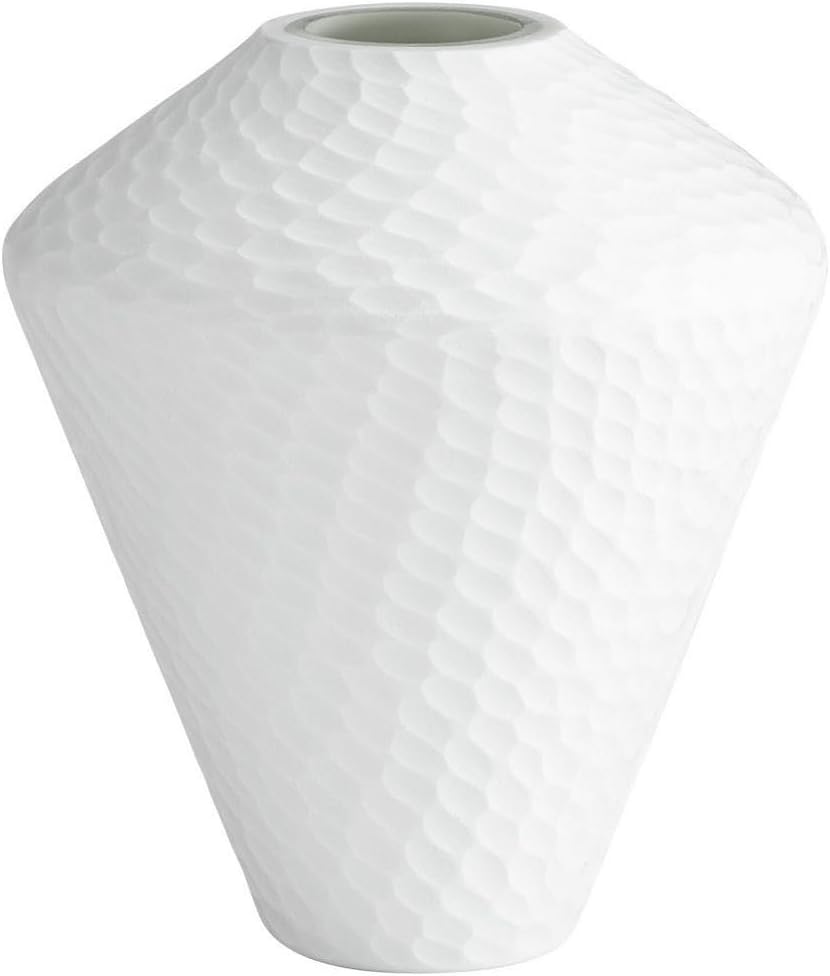 Cyan Design 07315 Buttercream Vase, Small, White