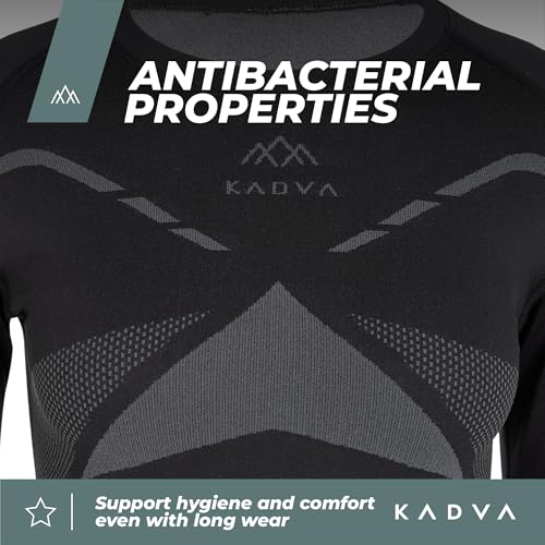 KADVA Alpinestep Base Layer Set Femme extensible et respirant - 7