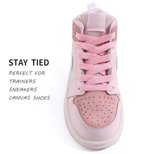 Image of VSUDO Flat Sneaker Shoe Lace, Flat Shoe String for Sneaker, Athletic Shoelace