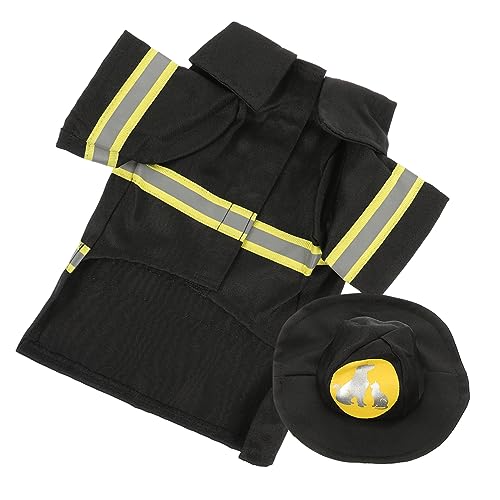 Disfraz Bombero para Perros y Gatos Talla S