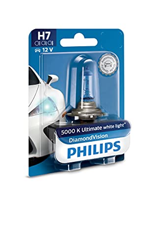 Image of Philips H7 12972 Diamond Vision Headlight Bulb (12V, 55W)