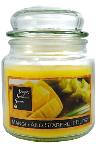SIMPLY SUBLIME SCENTS, Luxury Scented Candle, Exceptional Fragrance Oil, Medium Glass Jar Up to 76 Hours - Image 3