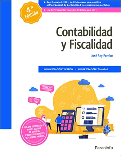 Portada de Contabilidad y Fiscalidad 4.ª edición