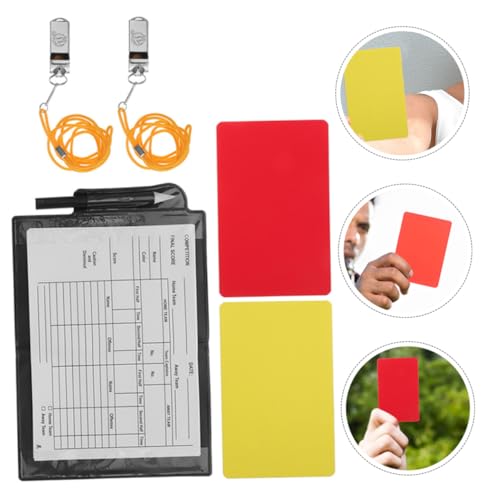 Kit Completo para Árbitro de Fútbol con Silbatos y Tarjetas miniatura 4