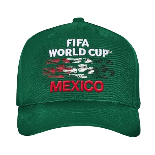 Outerstuff FIFA World Cup 2026 Pro Crown Snapback Embroidered Baseball Hat Mexico One Size