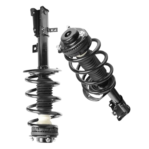 Front Struts Shock Absorber by Torchtree Compatible with Journey 2009 2010 2011 2013 2013 2014 2015 2016 2017 2018 2019, Struts Complete Assembly 172509 172510, Coil Spring SAA693 2 Packs