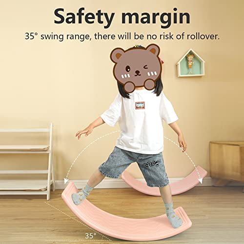 Monleelnom 1M Children'S Balanced Wobble Board Sturdy Plastic Montessori Toys Suitable thumb #6