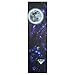 Black Diamond Grip Skateboard Graphic Griptape Sheet Space 9" x 33" Grip Tape
