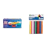 Learning Resources Primary Bucket Balance Teaching Scale + Learning Resources MathLink Cubes - Set of 100 Cubes