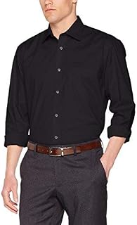 Amazon.co.uk: Black Formal Shirt