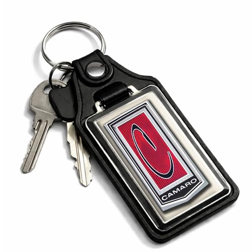 Image of Brotherhood Car Key Chain for Camaro - Classic Models Keychain for Men and Women Gift Key Ring - White - 2nd Gen 71-73