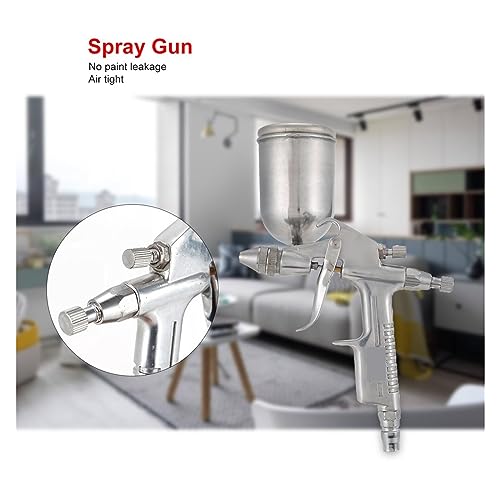 YTBHSHXZ, Pistolet natryskowy Air Painter Pneumatyczny Dysza 0,5 mm 150ML Aerograf Malarski Atomizer Narzędzie z Lejkiem do Malowania Samochodów