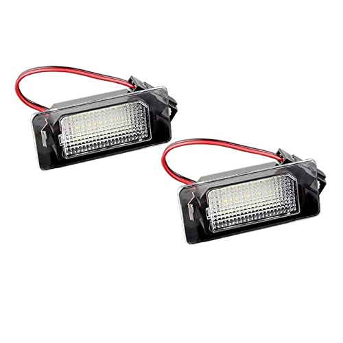 Lámpara de matrícula para Audi Allroad A4 A6 y Q5 luces traseras LED de recambio sin error Canbus
