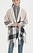 Wander Agio Womens Fashion Long Shawl Big Scarves Grid Winter Warm Large Plaid Scarf Grey Pink 8