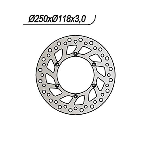 Disque de frein avant NG 675 fixe pour moto Suzuki DR 125 SM 2009 à 2013