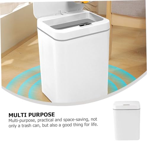 Cesto de basura automático con sensor inteligente y apertura táctil miniatura 3