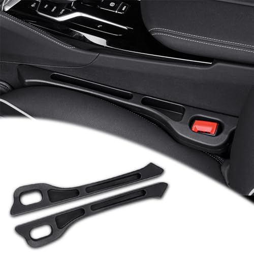 YUEDAM 2 Pezzi Riempitivo Sedili Auto per BYD Seal U DM-i 2024(Audio on Right), Organizer per Riempimento Seggiolino Evita Che Le Cose Cadano Gap Filler Pad Accessori,A/Black