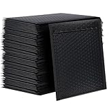 PUCSIQ 50 Stück A5 Luftpolster Versandtaschen (18x23cm) - Wasserdichte gepolsterte Umschläge mit Klebestreifen für Online-Händler und Warensendungen