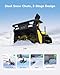 YARBO Robot Lawn Mower Pro and Snow Blower with Modular Design, Auto-Recharging, AI Multi-Zone Mapping & RTK GPS for Navigation