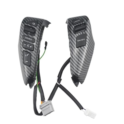 Touches Remplacement Bouton Volume Audio Régulateur de Vitesse pour Volant Nissan Almera Sentra