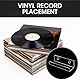 Lotbun 4 Stück schallplatten wandhalterung,Vinyl Halter Schallplatten Halter Wand Transparent CD Wandhalterung Acryl Regal, für Buch Foto Bild (transparent)
