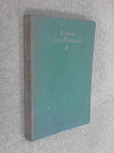 Selections from Wordsworth B00M4KC6CY Book Cover
