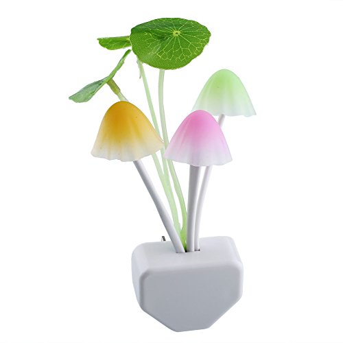 Homiki Paddenstoellamp, nachtlampje voor kinderen, dubbele lamp, woonkamer, slaapkamer, bedlampje