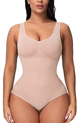 SEAUR Faja Reductora Mujer sin Costuras Body Moldeadora Control de Abdomen Corset Invisible XL Cover
