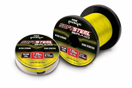 Fox Rage Soft Steel Braid Yellow intrecciato cavo 1250 m