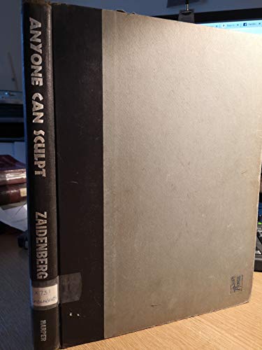 Anyone Can Sculpt 0060076208 Book Cover